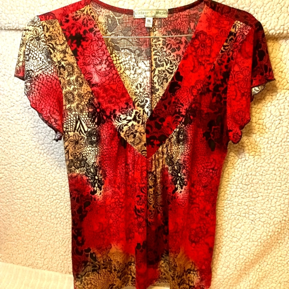 Y2K Red Shirt